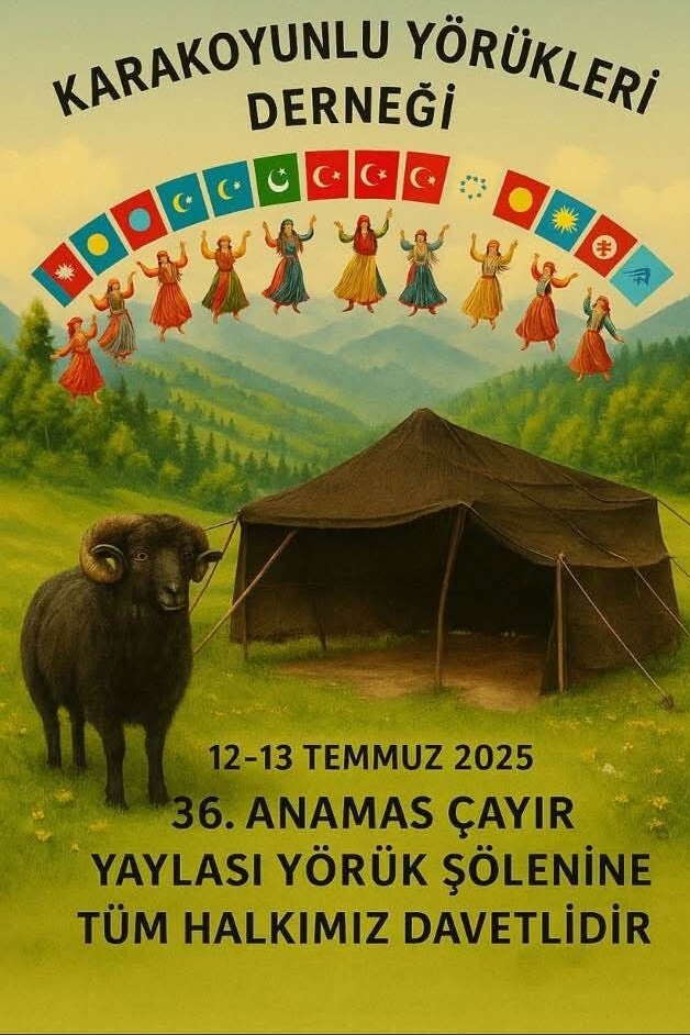 ANAMAS ÇAYIR YAYLASI YÖRÜK ŞÖLENİ